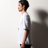 【RIELABO】グラデーションロゴプリント クルーネックTシャツ | NICOLE | 詳細画像5 