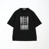 【RIELABO】グラデーションロゴプリント クルーネックTシャツ | NICOLE | 詳細画像8 