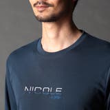 ロゴ刺繍長袖Tシャツ | NICOLE | 詳細画像8 