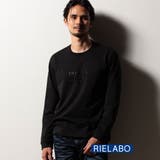 【RIELABO】ジェルロゴプリント クルーネックTシャツ | NICOLE | 詳細画像1 