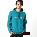 55アクアマリン | 【NICOLE SPORTS】ロゴプリントパーカ | NICOLE