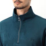 【NICOLE SPORTS】スウェード調ハーフジッププルオーバー | NICOLE | 詳細画像8 