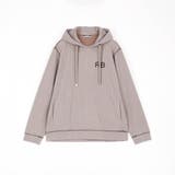 【RIELABO】エンブロイダリーロゴ プルオーバーパーカ | NICOLE | 詳細画像8 