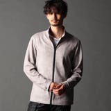 19ライトグレー | ポンチスウェードスタンドブルゾン | NICOLE