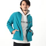 55アクアマリン | 【NICOLE SPORTS】ダンボールニットスタンドブルゾン | NICOLE