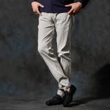 19ライトグレー | ガムストレッチジャカードパンツ | NICOLE