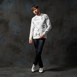 ロゴジャカードクルーネックニット | NICOLE | 詳細画像2 