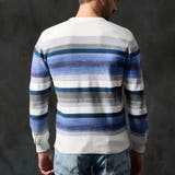 カスリボーダークルーネックニット | NICOLE | 詳細画像6 