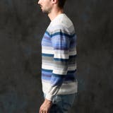 カスリボーダークルーネックニット | NICOLE | 詳細画像7 