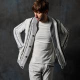 ランダムストライプ3Dニットカーディガン | NICOLE | 詳細画像1