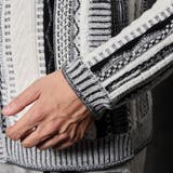 ランダムストライプ3Dニットカーディガン | NICOLE | 詳細画像11