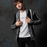 91その他2 | ランダムストライプ3Dニットカーディガン | NICOLE