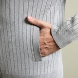 プレーティングリブジャカードニットジップブルゾン | NICOLE | 詳細画像11 