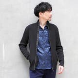プレーティングリブジャカードニットジップブルゾン | NICOLE | 詳細画像19 