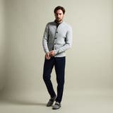 プレーティングリブジャカードニットジップブルゾン | NICOLE | 詳細画像2 