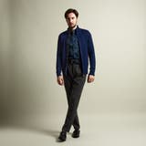 プレーティングリブジャカードニットジップブルゾン | NICOLE | 詳細画像4 