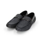 67ネイビー | ビットドライビングシューズ | NICOLE