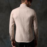 カラーコーティングスタンドカラーシャツ | NICOLE | 詳細画像7 