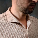 カラーコーティングスタンドカラーシャツ | NICOLE | 詳細画像9 