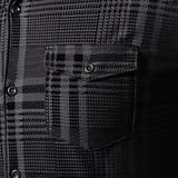 フロッキープリントスタンドカラーシャツ | NICOLE | 詳細画像11 