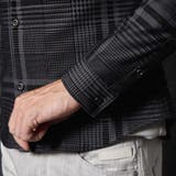 フロッキープリントスタンドカラーシャツ | NICOLE | 詳細画像12 