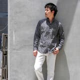 アラカルトバイヤスジャカードシャツ | NICOLE | 詳細画像22 