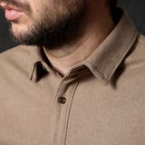 ウールライクショートレギュラーカラーシャツ | NICOLE | 詳細画像5 