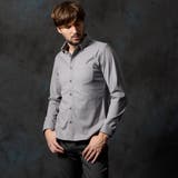 19ライトグレー | ウールライクショートレギュラーカラーシャツ | NICOLE