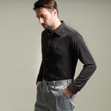 49ブラック | BIGバーク柄ジャカードシャツ | NICOLE