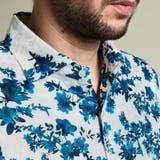 ストレッチサテンジャカードシャツ | NICOLE | 詳細画像10 