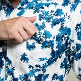 ストレッチサテンジャカードシャツ | NICOLE | 詳細画像12 