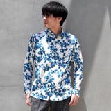 ストレッチサテンジャカードシャツ | NICOLE | 詳細画像24 