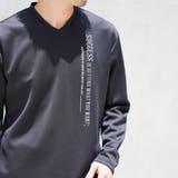 ジェルプリントVネック長袖プルオーバー | NICOLE | 詳細画像19 