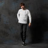 ジェルプリントVネック長袖プルオーバー | NICOLE | 詳細画像2 