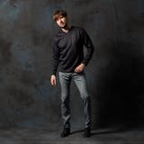 ジェルプリントVネック長袖プルオーバー | NICOLE | 詳細画像4 