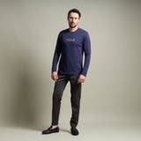 シルケットクルーネック長袖Ｔシャツ | NICOLE | 詳細画像3 