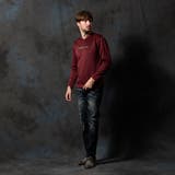 【WEB限定】メタルジェルプリントVネックプルオーバー | NICOLE | 詳細画像2 