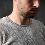 バイヤスジャカードクルーネック長袖プルオーバー | NICOLE | 詳細画像9 