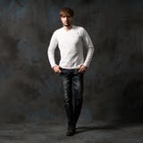 ブリスターチェックＶネックプルオーバー | NICOLE | 詳細画像3 