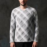 ブリスターチェックＶネックプルオーバー | NICOLE | 詳細画像7 