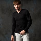 ゼブラ風ブリスタ-ジャカードＶネックプルオーバー | NICOLE | 詳細画像1 