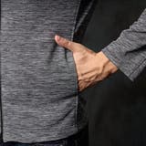 メランジダブルフェイスジップアップブルゾン | NICOLE | 詳細画像12 