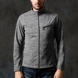 メランジダブルフェイスジップアップブルゾン | NICOLE | 詳細画像5 