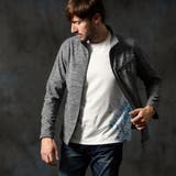 29グレー | メランジダブルフェイスジップアップブルゾン | NICOLE