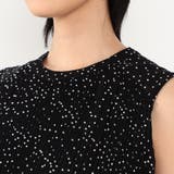 ランダムドットノースリーブプリーツワンピース | NICOLE | 詳細画像7