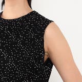 ランダムドットノースリーブプリーツワンピース | NICOLE | 詳細画像9