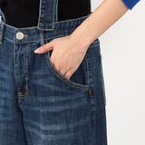 サスペンダー付きデニムワイドパンツ | NICOLE | 詳細画像9