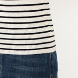 【WALDO】モックネック配色リブニット | NICOLE | 詳細画像11 