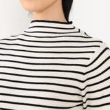 【WALDO】モックネック配色リブニット | NICOLE | 詳細画像8 