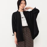 49ブラック | 袖ドロスト使い５分袖バンドカラーシャツ | NICOLE
